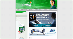 Desktop Screenshot of nimag.sk